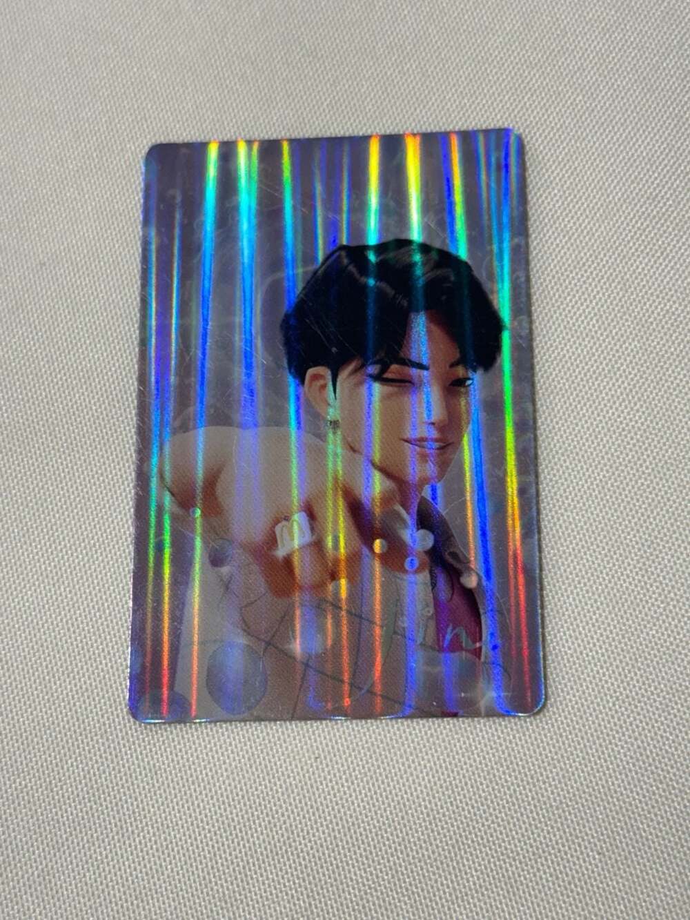 McDonald’s KPop Demon Hunters Jinu Saja Boys Holofoil 1 Diamond Photocard 2026